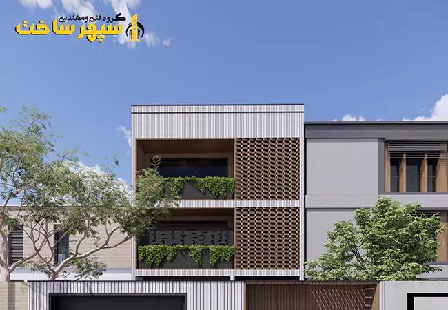 ghorbani residential facade design
